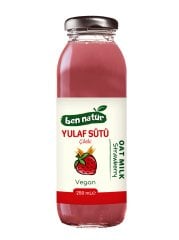 Ben Natür Çilekli Yulaf Sütü  1x250 ml