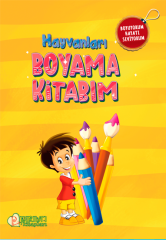 Hayvanları Boyama Kitabım