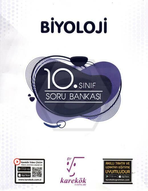 Karekök Yayınları 10.Sınıf Biyoloji Soru Bankası