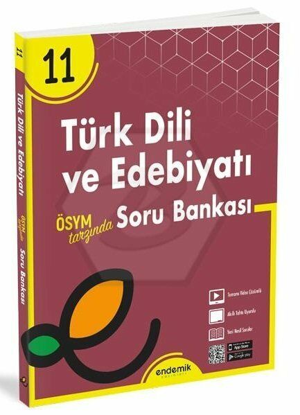 Endemik 11.Sınıf Türk Dili Ve Edebiyatı Soru Bankası