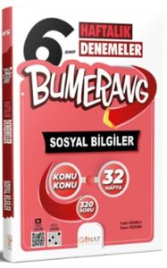 Günay 6.Sınıf Sosyal Bilgiler Bumerang 32 Hafta Deneme