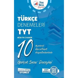 Yeninesil Yks Tyt Türkçe 10 Deneme Sınavı Video Çözümlü