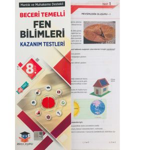 Zeka Küpü Yayınları 8. Sınıf Fen Bilimleri Beceri Temelli Kazanım Testleri