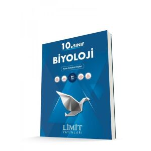 Limit Yayınları 10.Sınıf Biyoloji Konu Bitirme Kitabı 192 Syf 2022 Yeni
