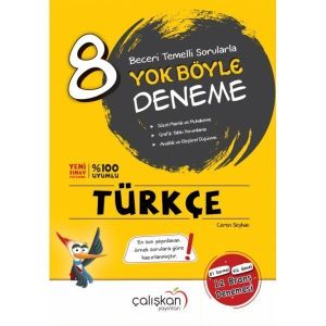 Çalışkan 8.Sınıf Yok Böyle Branş Denemesi/Türkçe