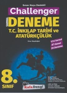 8.Sınıf T.C.İnkılap Tarihi Ve Atatürkçülük Challenger Sarmal Deneme Kafa Dengi Yayınları