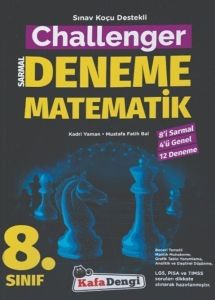 8.Sınıf Matematik Challenger Sarmal Deneme Kafa Dengi Yayınları