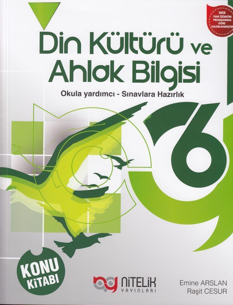 Nitelik Yayınları 6. Sınıf Din Kültürü Ve Ahlak Bilgisi Konu Kitabı