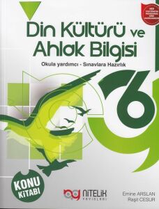 Nitelik Yayınları 6. Sınıf Din Kültürü Ve Ahlak Bilgisi Konu Kitabı