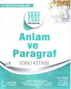Palme Yayınları Tyt Ayt Kpss Ales Dgs Anlam Ve Paragraf Soru Kitabı