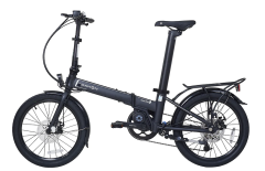 DAHON Unio E20 Disk Elektrikli Katlanır Bisiklet SİYAH