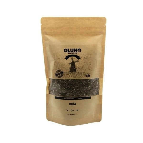 Gluno Glutensiz Chia 250 gr