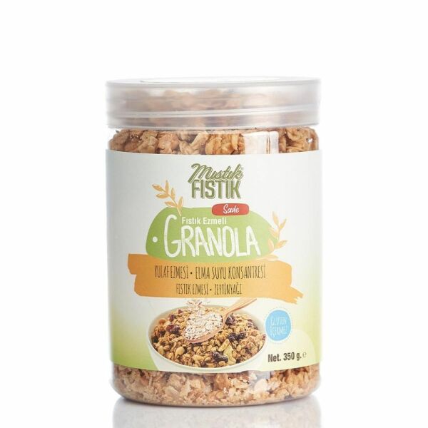 Mıstık Fıstık Sade Granola