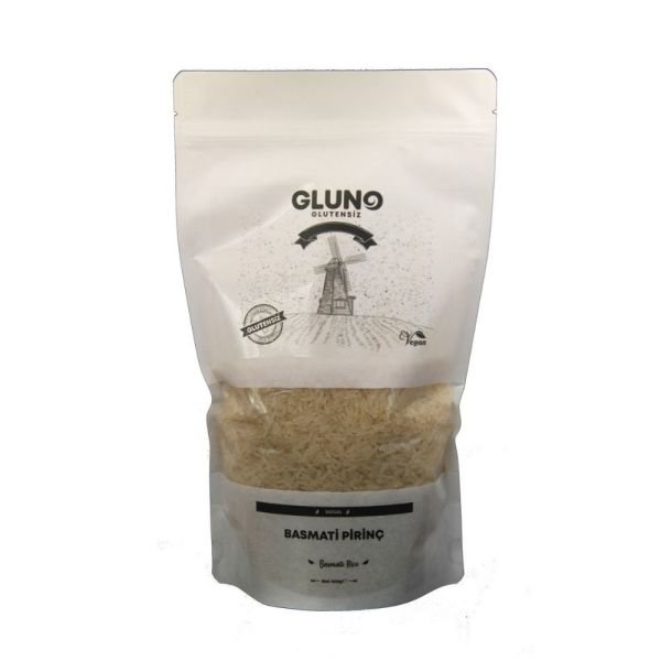 3 Adet Gluno Glutensiz Basmati Pirinç 500g