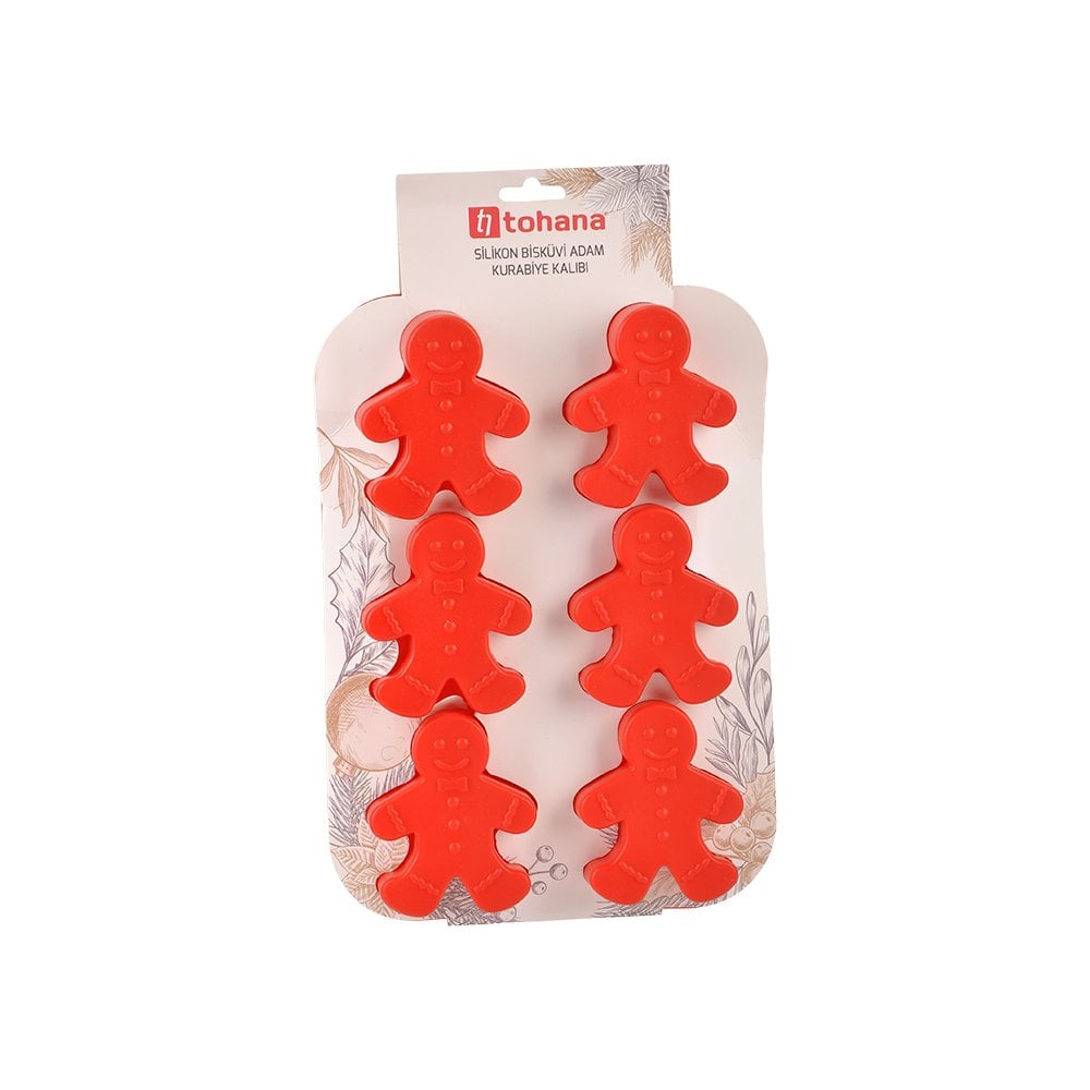 Kurabiye Adam Silikon Kurabiye Kalıbı