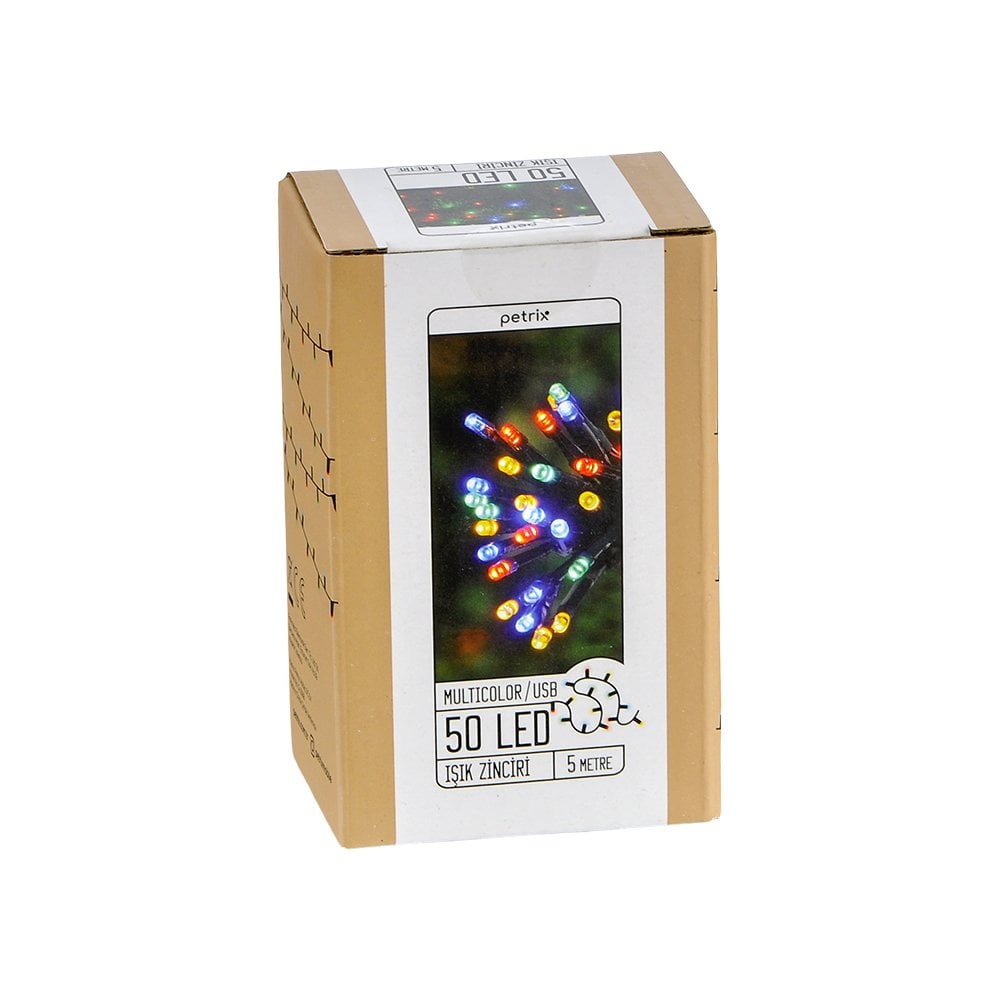 50'li Usb Yılbaşı Ağaç Işığı