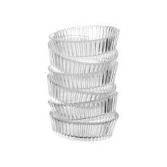 6'lı Kahvaltılık Çerezlik Cam Kase - 10 cm