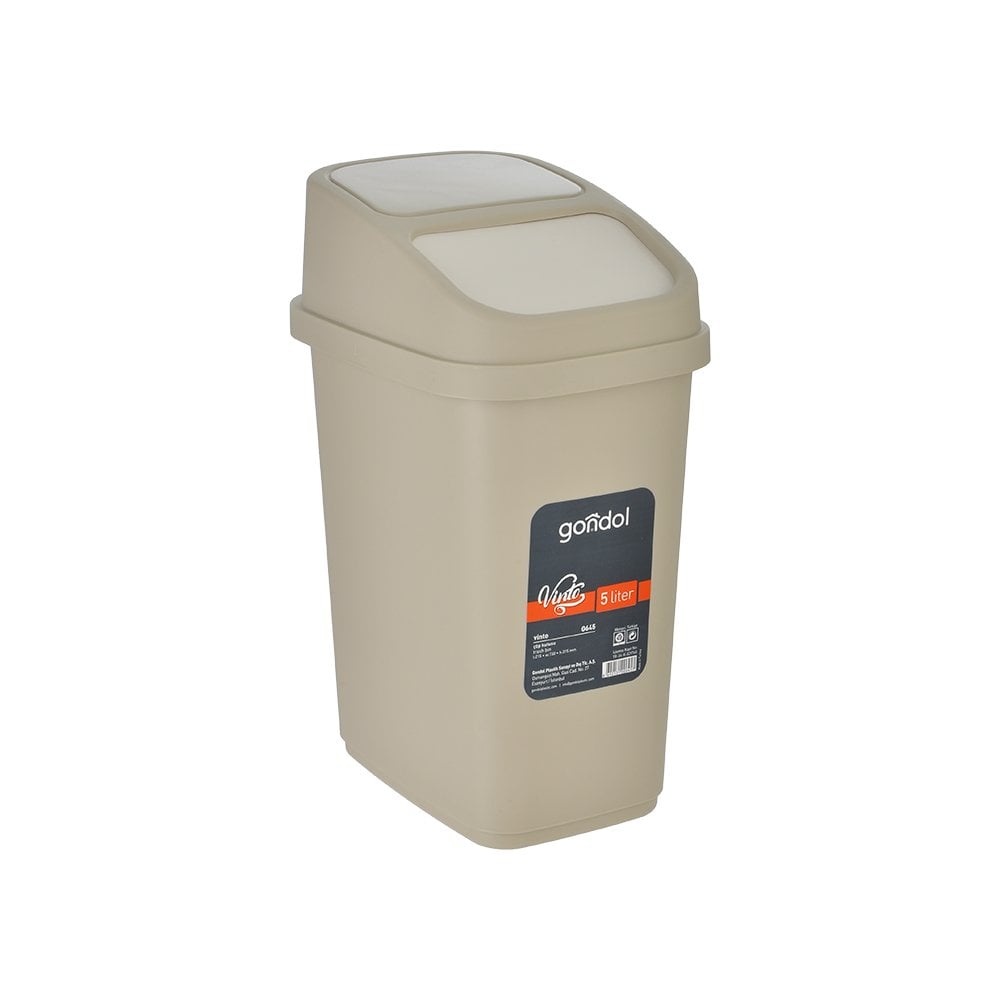 Kapaklı Çöp Kovası - 5 L