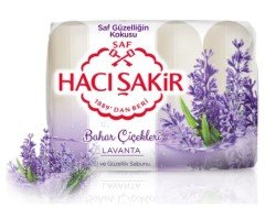 Hacı Şakir Güzellik Sabunu Lavanta 4x70GR