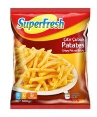 Superfresh Çıtır Çubuk Patates 1000 Gr