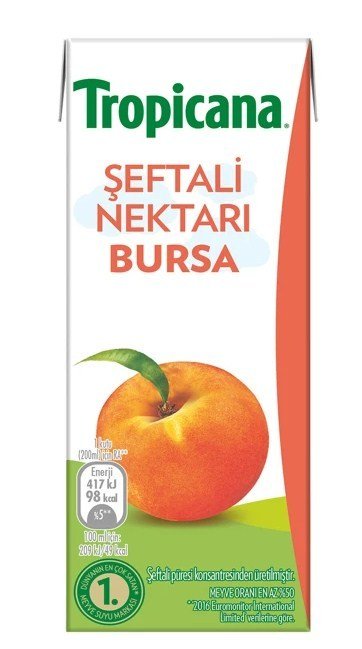 Tropicana Bursa Şeftali Nektarı 200 Ml