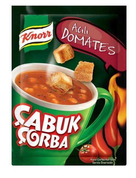 Knorr Çabuk Çorba Acılı Domates 22 Gr