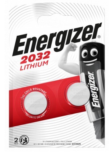 Energizer Lithium CR2032 BP2