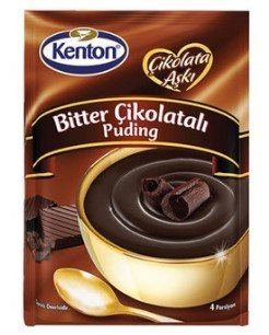Kenton Puding Çikolata Aşkı Bitter Çikolatalı 100 Gr