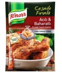 Knorr Fırında Tavuk Çeşnisi Acılı Baharatlı 31 Gr