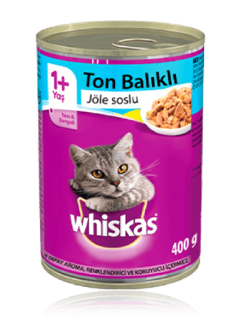 Whiskas Kedi  Maması Ton Balıklı 400gr