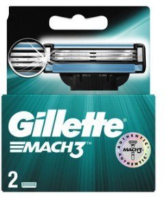 Gillette Mach3 Yedek Tıraş Bıçağı 2'li