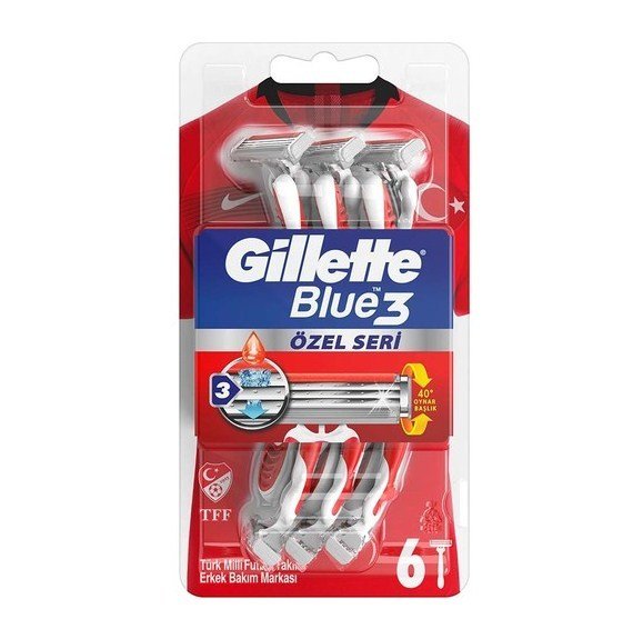 Gillette Blue3 Pride 6'lı Kullan At Tıraş Bıçağı