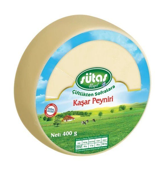 Sütaş Kaşar Peyniri 400 Gr
