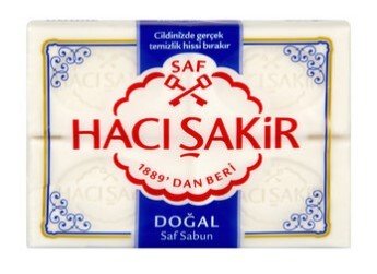 Hacı Şakir Doğal Beyaz Kalıp Sabun 4X150 Gr