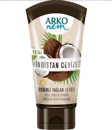 Arko Nem Değerli Yağlar Hindistan Cevizi Yağlı Krem 60 Ml