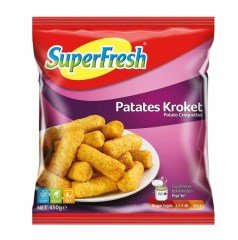 Superfresh Patates Kroket 450 Gr