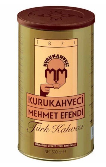 Mehmet Efendi Türk Kahvesi 500 Gr Teneke Kutu
