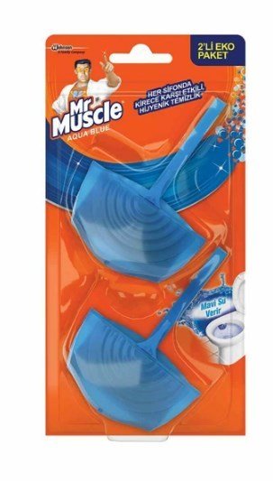 Mr. Muscle Aqua Blue Block 2x40 Gr