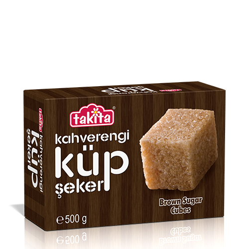 Takita Kahverengi Küp Şeker 500 Gr