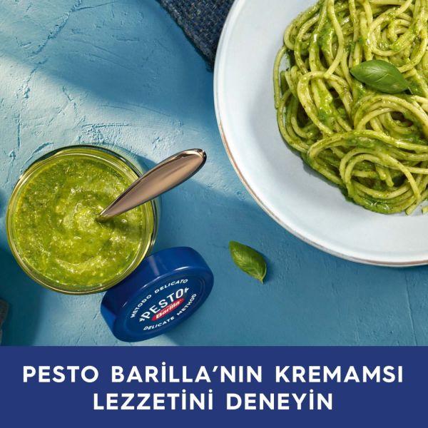 Barillia Fesleğenli Pesto (Pesto Genovese) Makarna Sosu 190 G Glutensiz