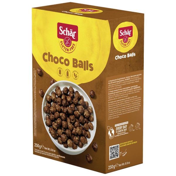 Schar 2'li Glutensiz Mısır Gevreği Seti Kakaolu ve Sade 250 gr 2 Adet Corn Flakes+Choco Balls Milly