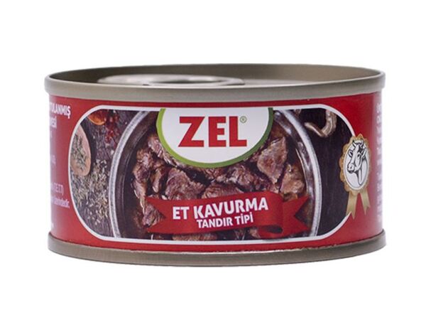 Zel Konserve Et Kavurma Tandır Tipi 160 gr 3 Adet