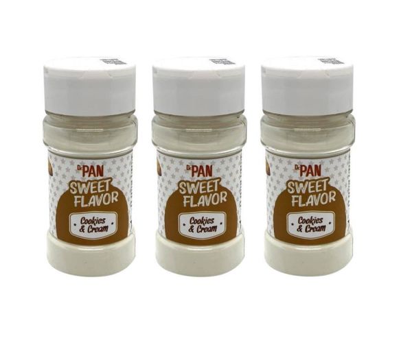 Dr. Pan Sweet Flavor Cookie&Cream Tatlandırıcı 45 gr 3 Adet