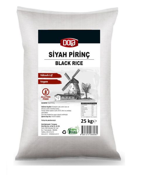 Dola Siyah Pirinç 25 Kg