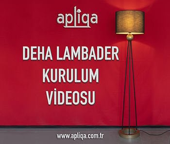 Apliqa Avize Deha Lambader Montaj Videosu