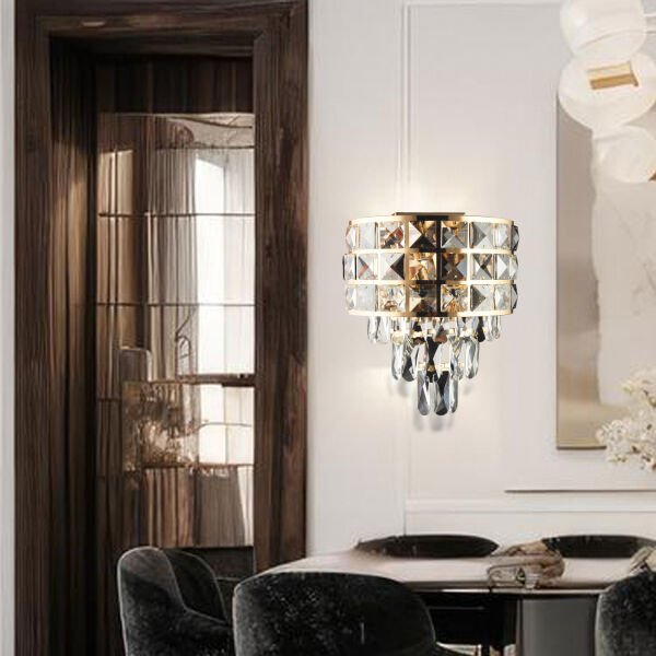 Orrel Modern Gold Tasarım Salon Koridor Ledli Salon Aplik