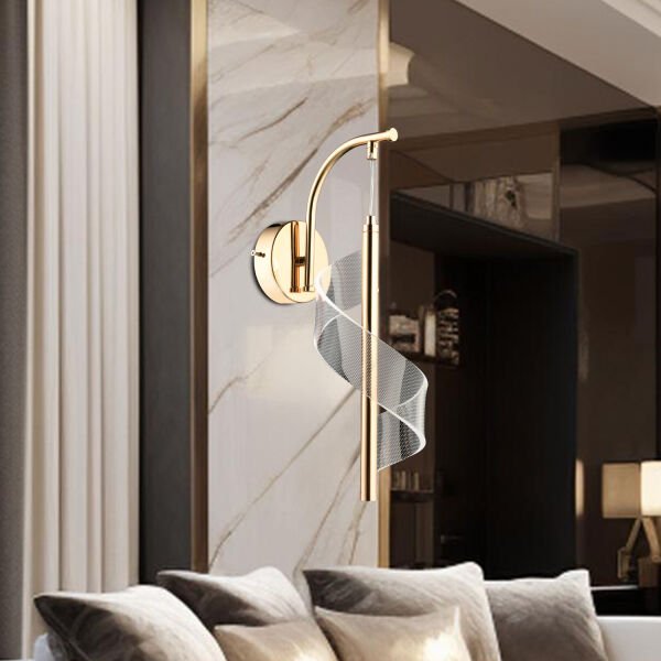 Jadon Modern Gold 3 Renkli 2 Watt Tasarım Salon Koridor Ledli Salon Aplik