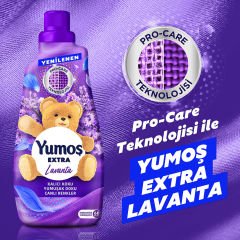 Yumoş Extra Konsantre Çamaşır Yumuşatıcısı Lavanta 1440 ML