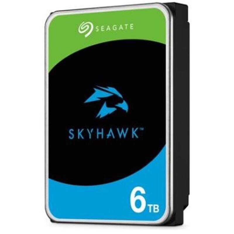 Seagate 6Tb Skyhawk 3,5'' 256Mb 5900 ST6000VX009 Harddisk (Resmi Distribitör Ürünü)