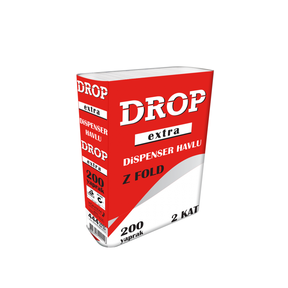 Drop Extra Dispenser Z Katlama Havlu Kağıt 200x12